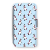 Eenhoorns overal: iPhone 11 Pro Flip Hoesje