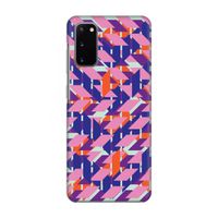 Skew Blush 3: Volledig geprint Samsung Galaxy S20 Hoesje