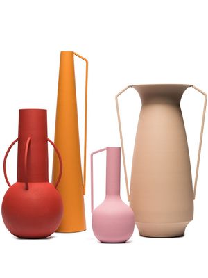POLSPOTTEN lot de quatre vases Roman - Rouge