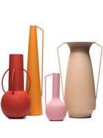 POLSPOTTEN lot de quatre vases Roman - Rouge - thumbnail