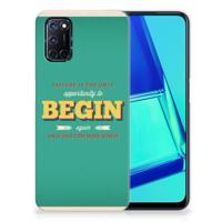 OPPO A52 | A72 | Siliconen hoesje | met naam Quote Begin