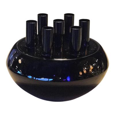 Mansion Atmosphere Bloemenbuisvaas scarlett zwart ø21xh17cm