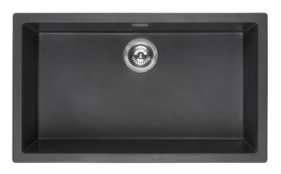 Reginox Amsterdam 72 black silvery spoelbak