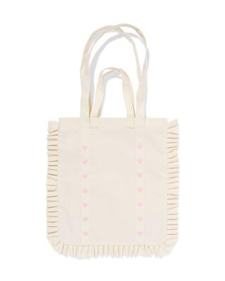 HEMA Draagtas 36x42cm Hartjes