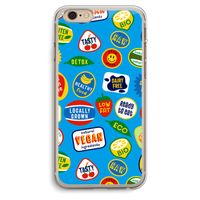 Fruitsticker: iPhone 6 Plus / 6S Plus Transparant Hoesje