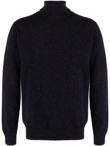 Zegna Oasi mélange-effect jumper - Bleu