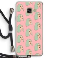 King Kylie: Samsung Galaxy A3 (2016) Transparant Hoesje met koord