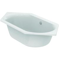 Ideal Standard Connect Air inbouwbad duo 190x90cm acryl zeshoekig wit zonder potenset E106901