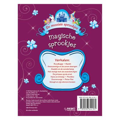 Rebo Publishers De mooiste sprookjes - magische sprookjes