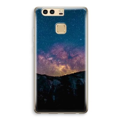 Travel to space: Huawei P9 Transparant Hoesje