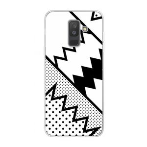 Pop Art #5: Samsung Galaxy A6 Plus (2018) Transparant Hoesje