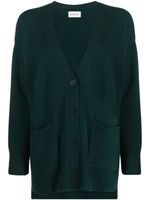 P.A.R.O.S.H. cardigan mi-long à col v - Vert