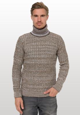 Rusty Neal - Coltrui Heren - Beige - Casual - Stijlvol