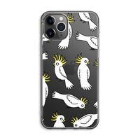 Papegaai: iPhone 11 Pro Max Transparant Hoesje