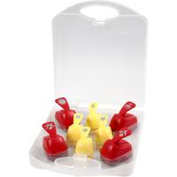Creativ Company Papier ponsen, elke dag, afm 15+23 mm, 2x4 stuk/ 1 doos