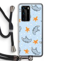 Manta: Huawei P40 Pro Transparant Hoesje met koord