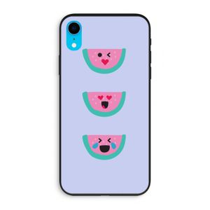 Smiley watermeloen: iPhone XR Biologisch afbreekbaar hoesje