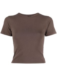 ENTIRE STUDIOS short-sleeved organic-cotton T-shirt - Marron