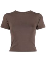 ENTIRE STUDIOS short-sleeved organic-cotton T-shirt - Marron