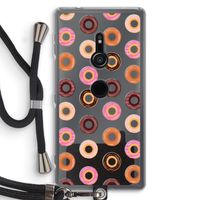 Donuts: Sony Xperia XZ2 Transparant Hoesje met koord