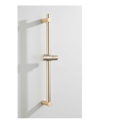 Saniclear Plus douche glijstang 60cm Geborsteld messing - mat goud