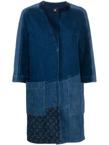 Louis Vuitton Pre-Owned veste patchwork en jean (années 2010) - Bleu