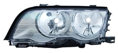 Koplamp links ZILVER tot 8/'02 inclusief stelmotor 0646961