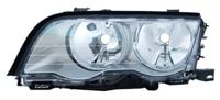 Koplamp links ZILVER tot 8/'02 inclusief stelmotor 0646961