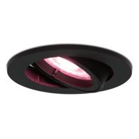 Oslo smart inbouwspot - Wifi + Bluetooth - RGBWW - GU10 - Kantelbaar - Google Home, Amazon Alexa en Siri - IP20 voor binnen - Zwart