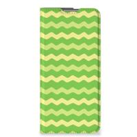 OPPO Find X5 Pro | Hoesje met Magneet | Waves Green