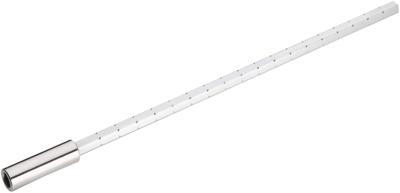 HAZET Bithouder verlengstuk 2239-9 · 1/4 inch (6,3 mm) zeskant massief · 1/4 inch (6,3 mm) zeskant hol · Lengte: 212 mm