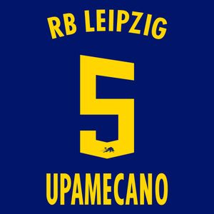 Upamecano 5 (Officiële RB Leipzig Bedrukking 2020-2021)