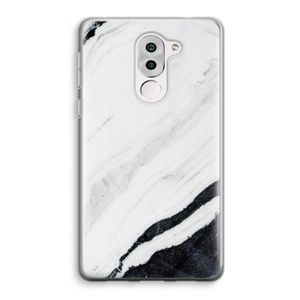 Elegante marmer: Honor 6X Transparant Hoesje