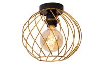 Lucide DANZA - Plafonnière - Ø 25 cm - 1xE27 - Mat Goud / Messing Lucide DANZA - Plafonnière - Ø 25 cm - 1xE27 - Mat Goud / Messing