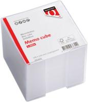 Transparante Quantore memokubus met 900 vel
