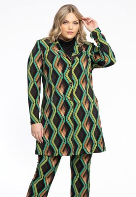 Yoek Blazer lang GATSBY | Bruin | Maat 54/56