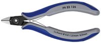 Knipex Precisie elektronica-zijsnijtang gebruineerd met meer-componentengrepen 125 mm - 7952125