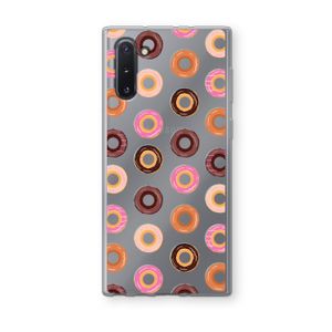 Donuts: Samsung Galaxy Note 10 Transparant Hoesje