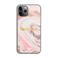 Feminist: iPhone 11 Pro Max Transparant Hoesje