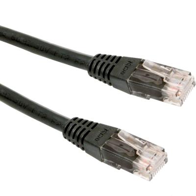 Gembird PP12-3M/BK netwerkkabel Zwart Cat5e U/UTP (UTP)