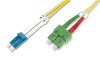 Digitus DK-292SCA3LC-01 Glasvezel kabel 1 m SC LC I-VH OS2 Geel