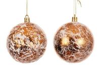 Kerstbal pp d8 cm brons a2 Decoris - Decoris Kerstbal pp d8 cm brons a2 Decoris - Decoris