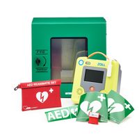 ZOLL AED 3 + buitenkast-Groen-Volautomaat ZOLL AED 3 + buitenkast-Groen-Volautomaat