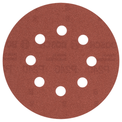 Bosch Accessoires Schuurblad Ø125mm | G240 | WP | 8 Gaten | Velc | 5 stuks - 2609256A27