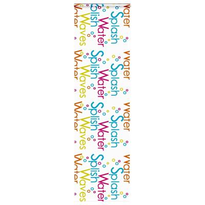 Doucherolgordijn met cassette 60x240 cm stofbreedte 56 cm