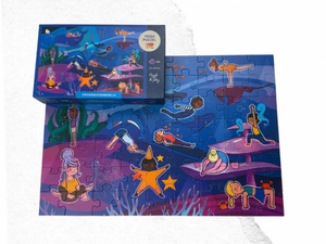 Full of Yoga - Yoga kids puzzel 'onderwaterwereld' - Yoga kids puzzel 'onderwaterwereld'