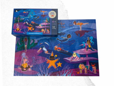 Full of Yoga - Yoga kids puzzel 'onderwaterwereld' - Yoga kids puzzel 'onderwaterwereld' Full of Yoga - Yoga kids puzzel 'onderwaterwereld' - Yoga kids puzzel 'onderwaterwereld'