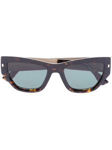 DSQUARED2 EYEWEAR lunettes de soleil D2 Hype à monture papillon - Marron