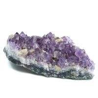 Ruwe Amethist met Calciet Edelsteen Cluster 90 - 150 mm Ruwe Amethist met Calciet Edelsteen Cluster 90 - 150 mm