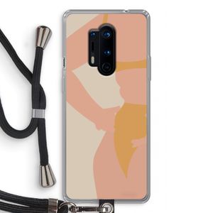 Bikini body: OnePlus 8 Pro Transparant Hoesje met koord
